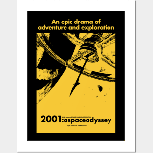 2001: A Space Odyssey Posters and Art